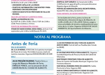 Feria de Albacete 2026