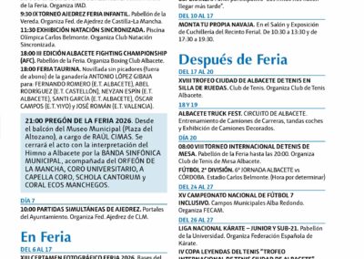 Feria de Albacete 2026