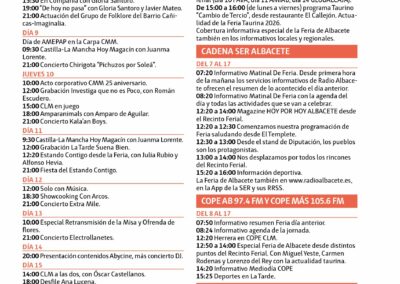 Feria de Albacete 2026